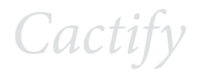 Cactify Logo - cacti and succulents UK